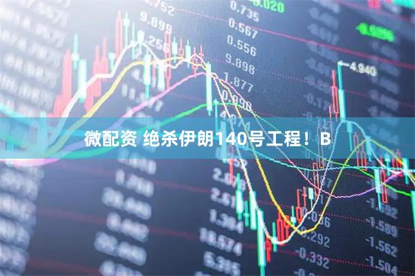 微配资 绝杀伊朗140号工程！B