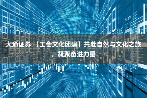 大通证券 【工会文化团建】共赴自然与文化之旅，凝聚奋进力量