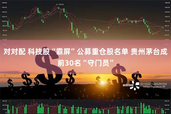 对对配 科技股“霸屏”公募重仓股名单 贵州茅台成前30名“守门员”
