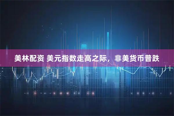 美林配资 美元指数走高之际，非美货币普跌