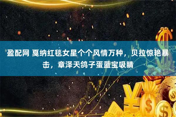 盈配网 戛纳红毯女星个个风情万种，贝拉惊艳暴击，章泽天鸽子蛋蓝宝吸睛