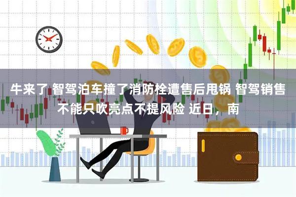 牛来了 智驾泊车撞了消防栓遭售后甩锅 智驾销售不能只吹亮点不提风险 近日，南